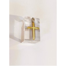 Ασημένιος σταυρός δίχρωμος (SCR15)